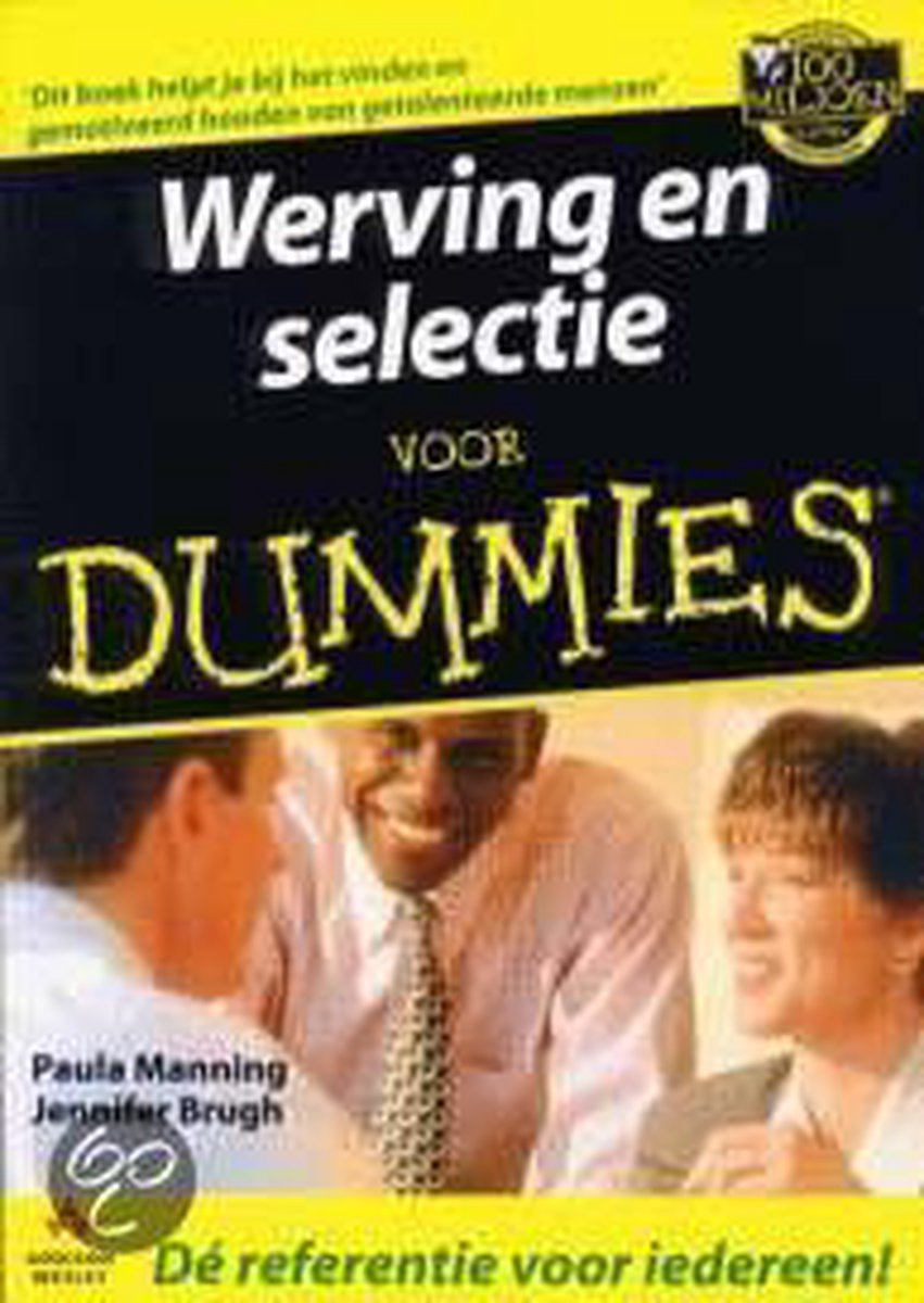 Voor Dummies - Werving en selectie voor Dummies