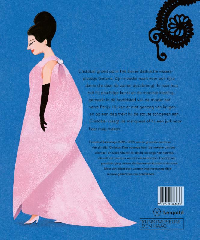 Kunstprentenboeken  -   Cristóbal Balenciaga achterkant