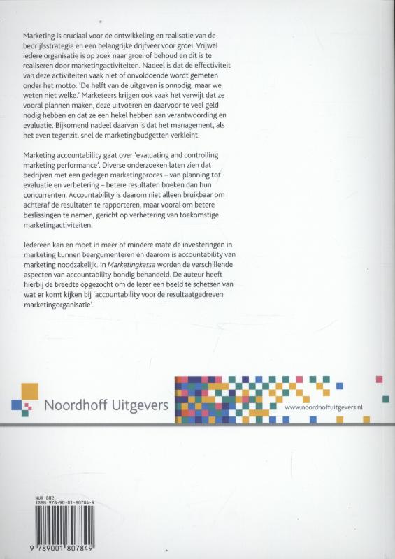 Marketingkassa achterkant