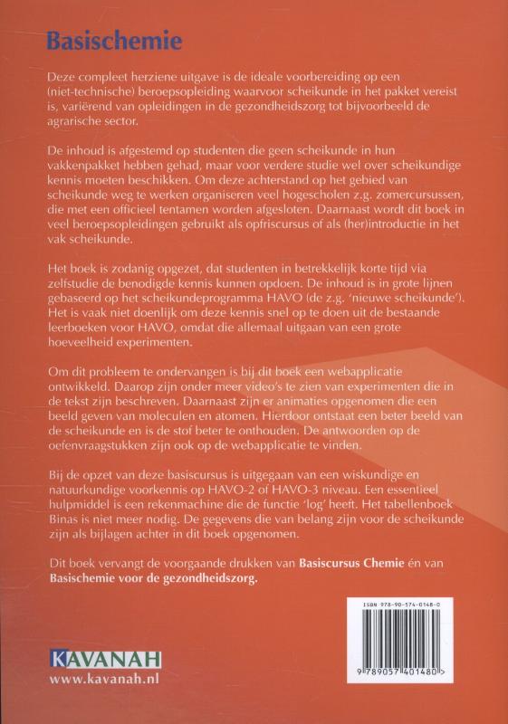 Basischemie achterkant