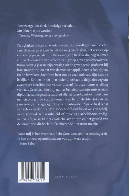 13 ongelukken / De zieke ziel / 11 achterkant