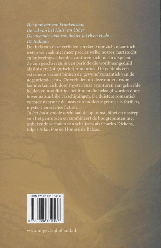 In Het Holst Van De Nacht achterkant