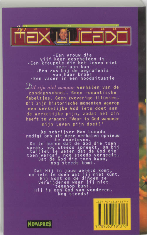 God Van Wonderen Is Hij. Nog Steeds! achterkant