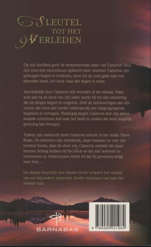 Sleutel Tot Het Verleden achterkant