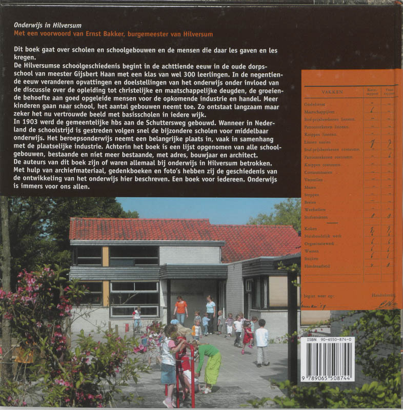 Onderwijs in Hilversum achterkant