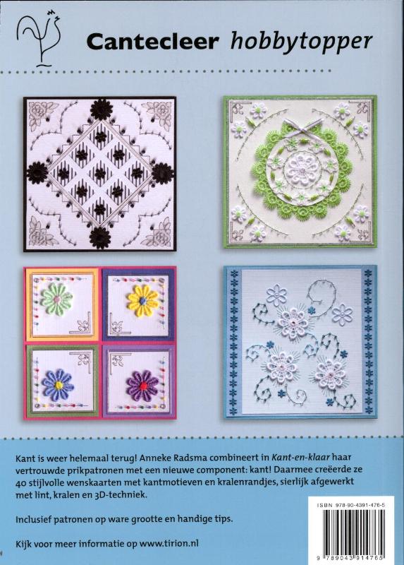 Kant-en-klaar / Cantecleer hobbytopper achterkant