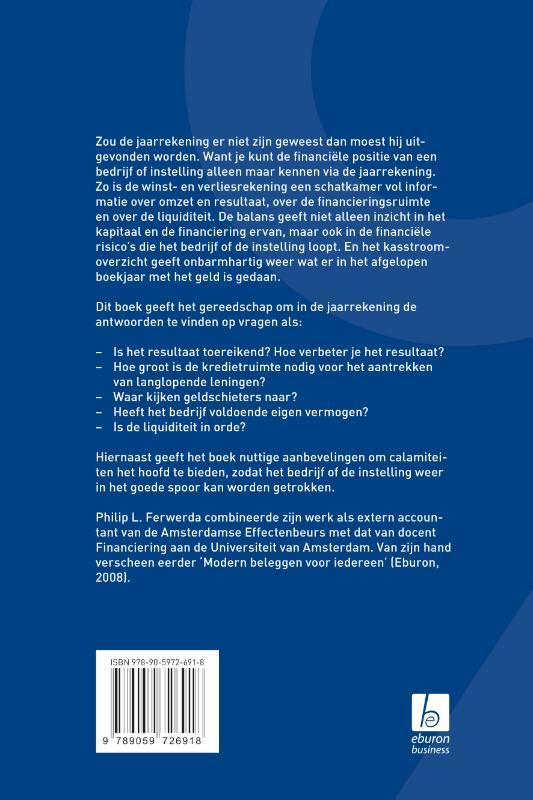 Zo lees je de jaarrekening achterkant