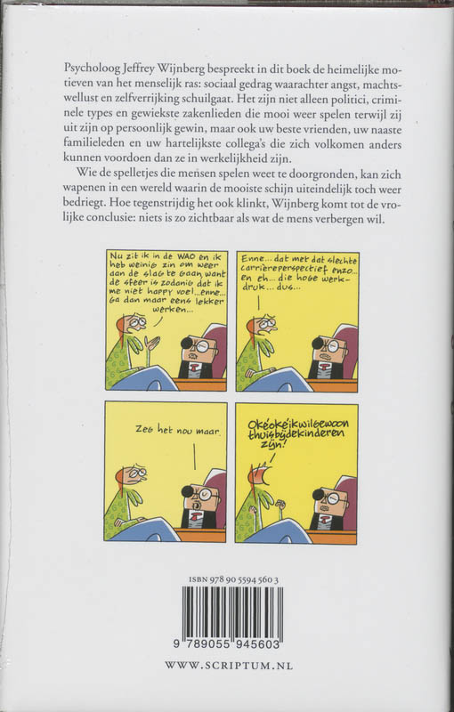 Verborgen Agenda's achterkant