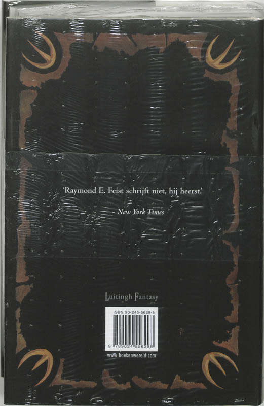 Vlucht van de Nachtraven / De saga van de duistere oorlog / 1 achterkant