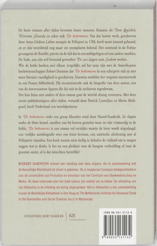 Bohemiens achterkant