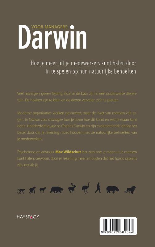 Voor managers Darwin achterkant