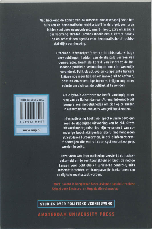 De Digitale Republiek achterkant