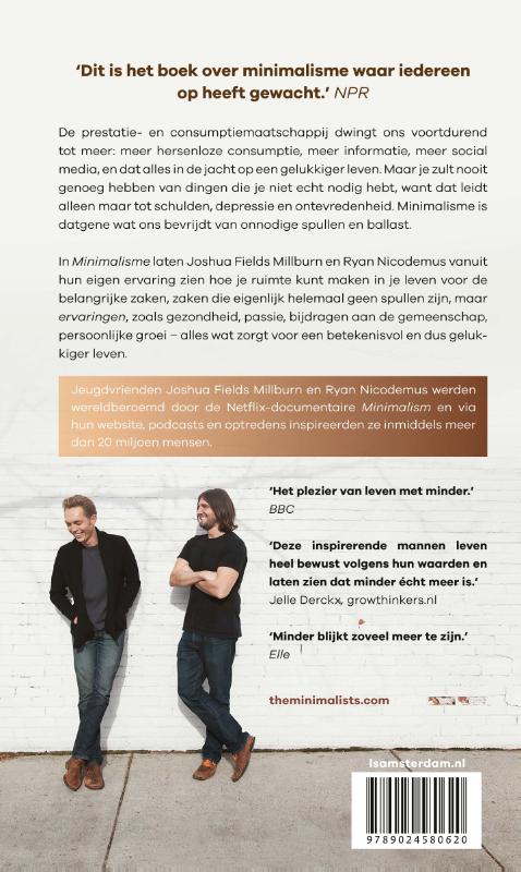 Minimalisme achterkant