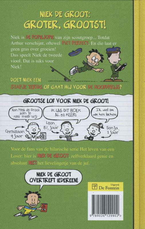 Niek de Groot lekker bezig / Niek de Groot / 3 achterkant