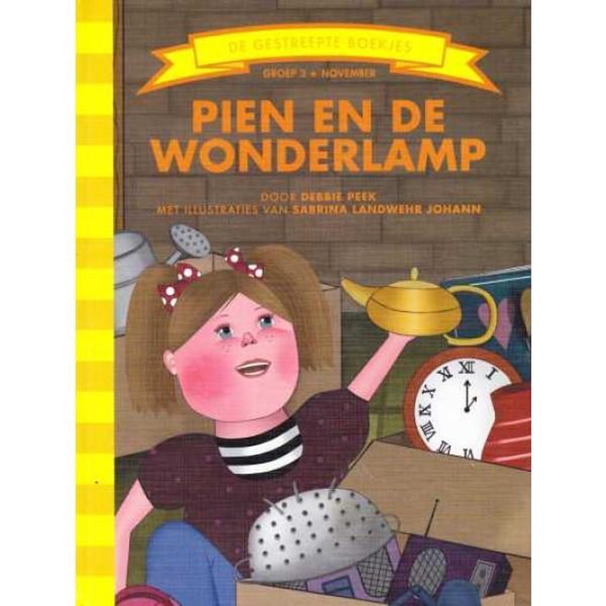 Pien en de wonderlamp / De Gestreepte Boekjes
