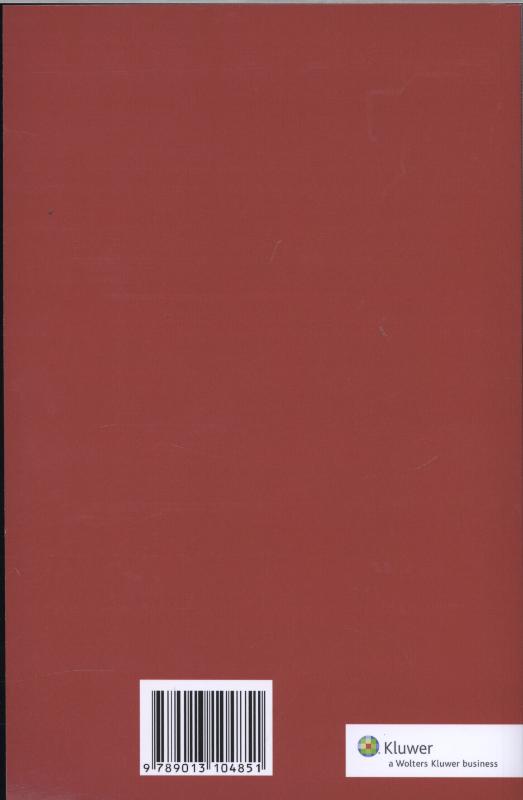 Het Nederlandse huwelijksvermogensrecht achterkant