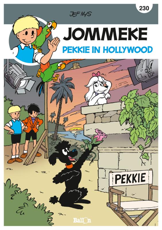 Jommeke strip - nieuwe look 230 - Pekkie in Hollywood