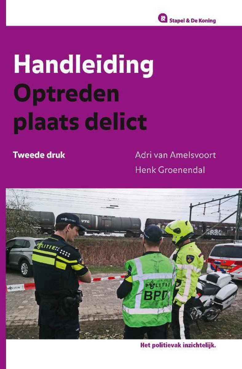 Handleiding Optreden plaats delict