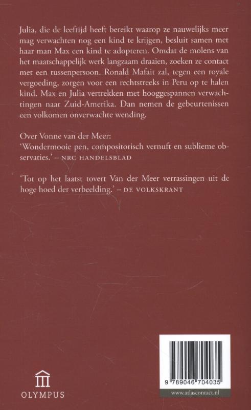 De reis naar het kind achterkant