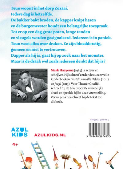 De vriendelijke draak achterkant