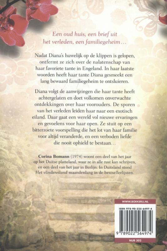 Het vlindereiland achterkant