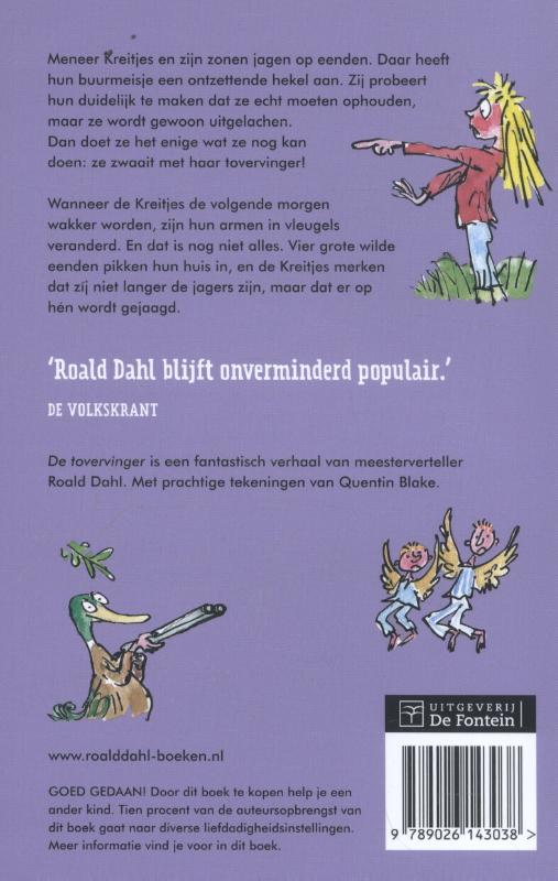 De tovervinger achterkant