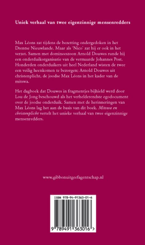 Mitswa en christenplicht achterkant