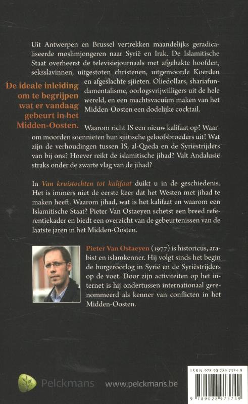Van kruistochten tot kalifaat achterkant