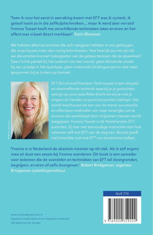 Innerlijke rust met EFT achterkant