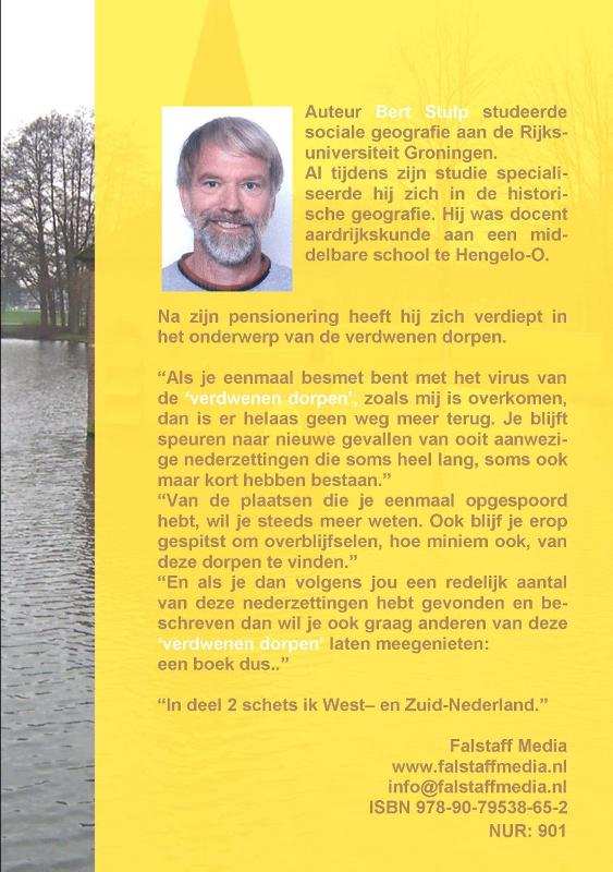 Verdwenen dorpen in Nederland 2 West- en Zuid-Nederland achterkant