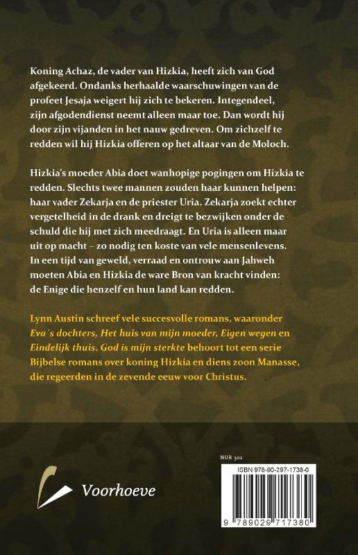 Hizkia 1 - God is mijn sterkte achterkant