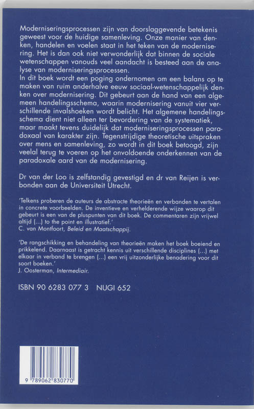 Paradoxen van modernisering achterkant