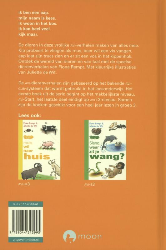 Wim wil een vis achterkant