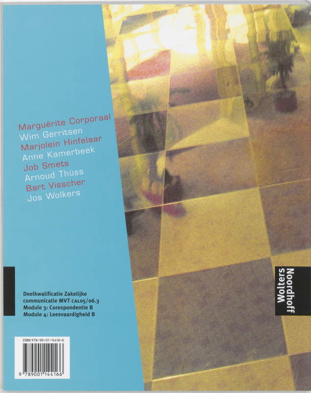 Dealing With English / Administratie Niveau IIi/IV 2 / Deel Tekstboek achterkant