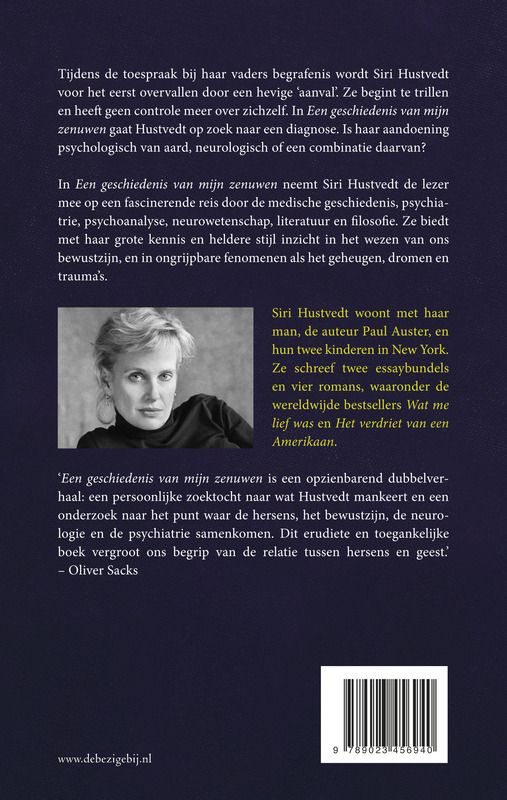 De Geschiedenis Van Mijn Zenuwen achterkant