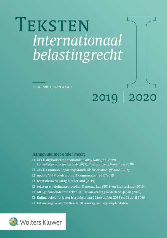 Teksten Internationaal belastingrecht 2019/2020