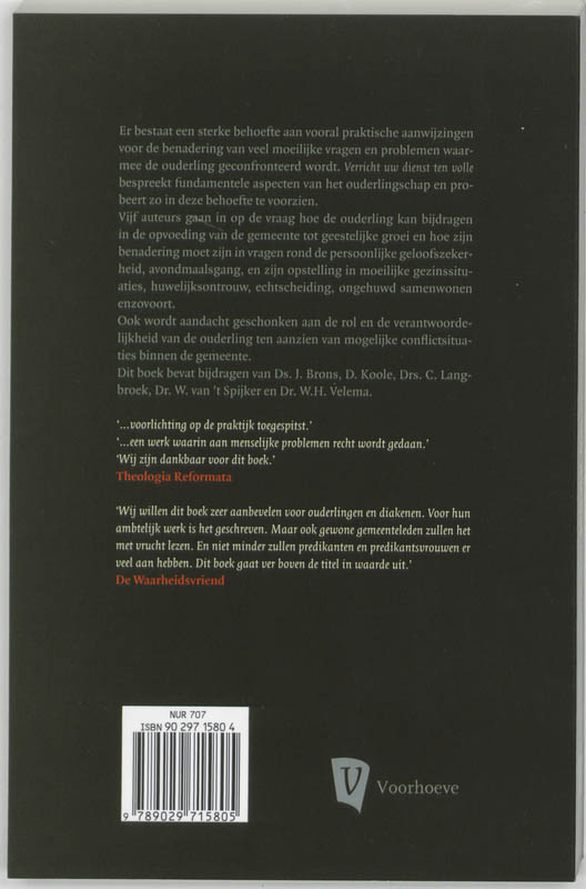 Verricht uw dienst ten volle achterkant