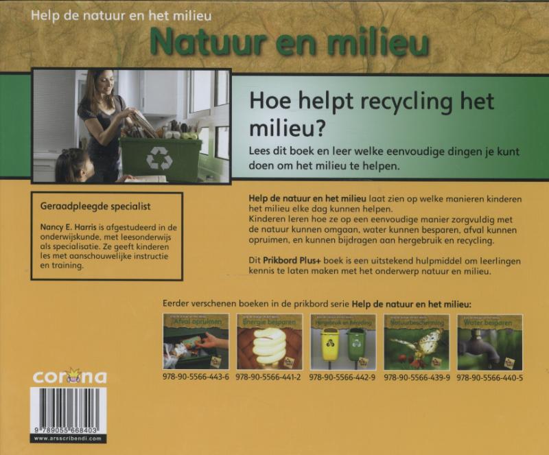 Natuur en milieu / Prikbord Plus+ achterkant