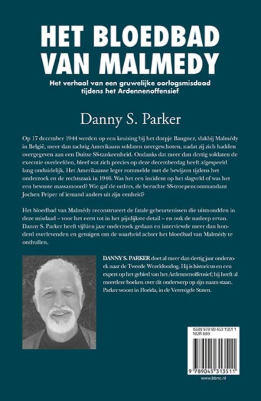 Het bloedbad van Malmedy achterkant