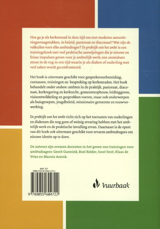 De praktijk van het ambt achterkant