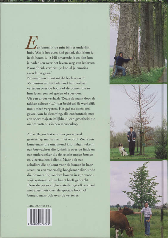 Mensen Verhalen Over Bomen achterkant