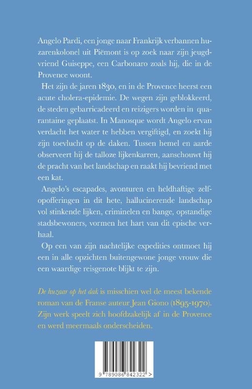 De huzaar op het dak achterkant