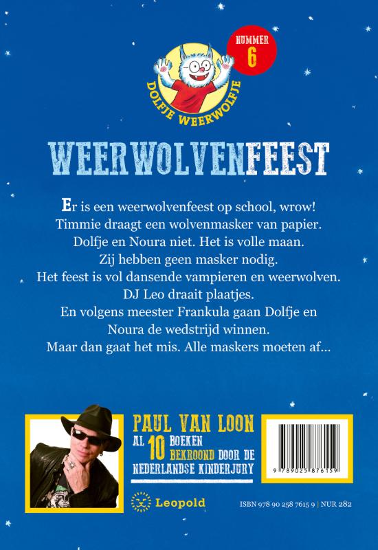 Weerwolvenfeest / Dolfje Weerwolfje achterkant
