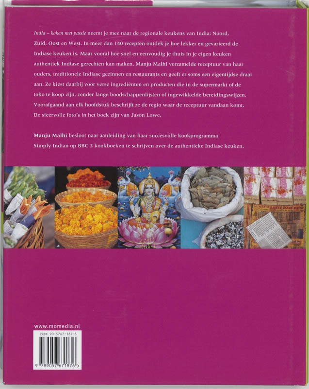 India Koken Met Passie achterkant