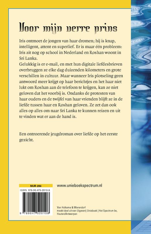 Voor mijn verre prins achterkant