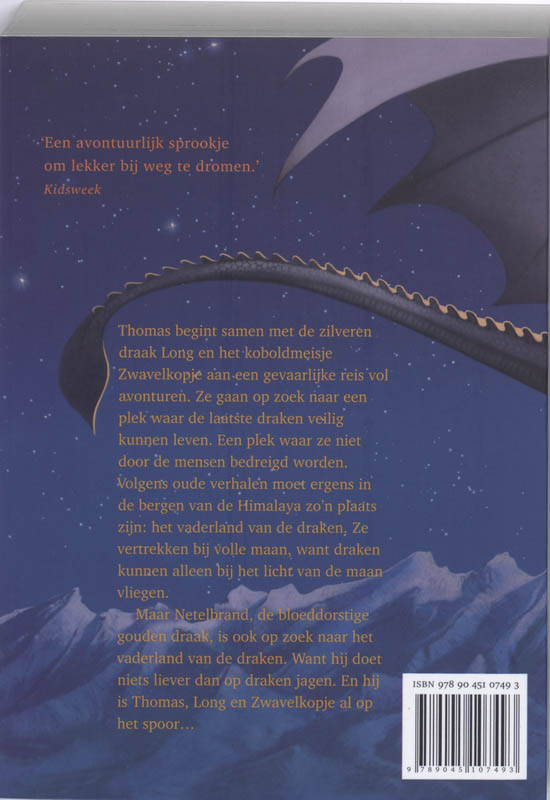 Thomas en de laatste draken achterkant