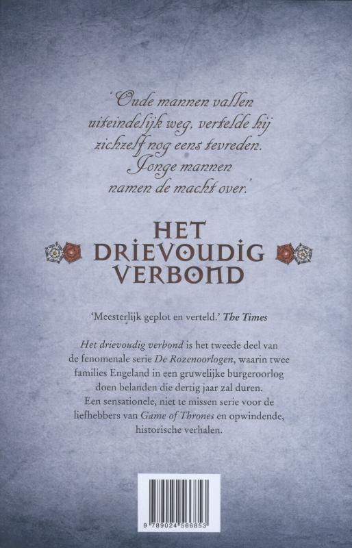 Het drievoudig verbond / De Rozenoorlogen / 2 achterkant