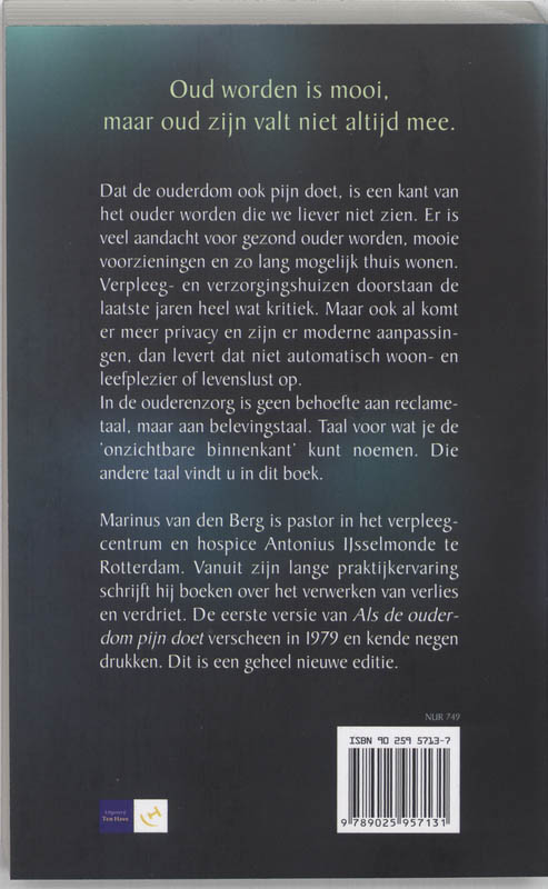 Als De Ouderdom Pijn Doet achterkant