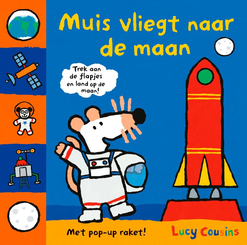 Muis vliegt naar de maan