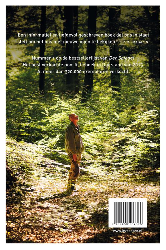 Het verborgen leven van bomen achterkant